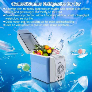 Portable Car Fridge Refrigerator (7.5L)