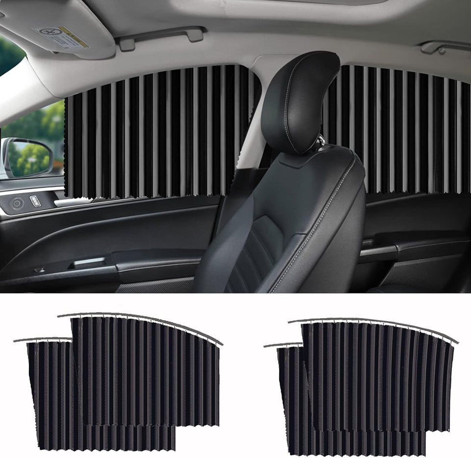 🔥Universal Fit Magnetic Car Side Window Privacy Sunshade (Pack of 2)