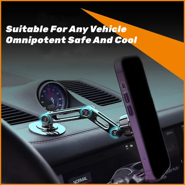 Foldable Magnetic Car Phone Holder